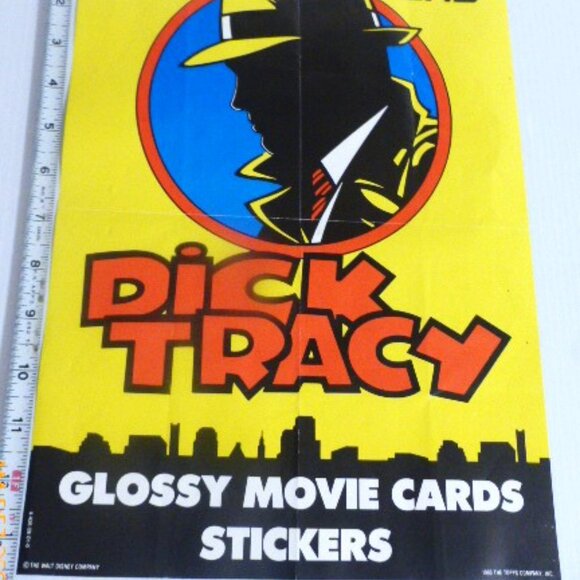 Series 1 - 1990 Walt Disney DICK TRACY Poster & Tin Movie Trading CARDS - Picture 14 of 15